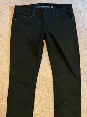 New Guess Y2K Women's Jeans Size 31 Daredevil -Skinny Leg Stretch Black